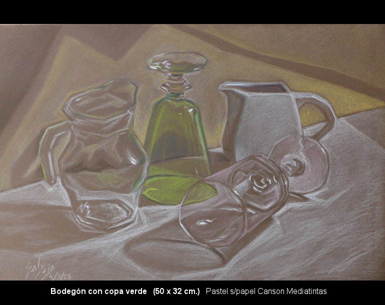 Bodegón de la copa verde